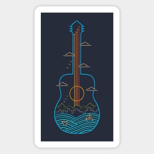 Nature Guitar Magnet